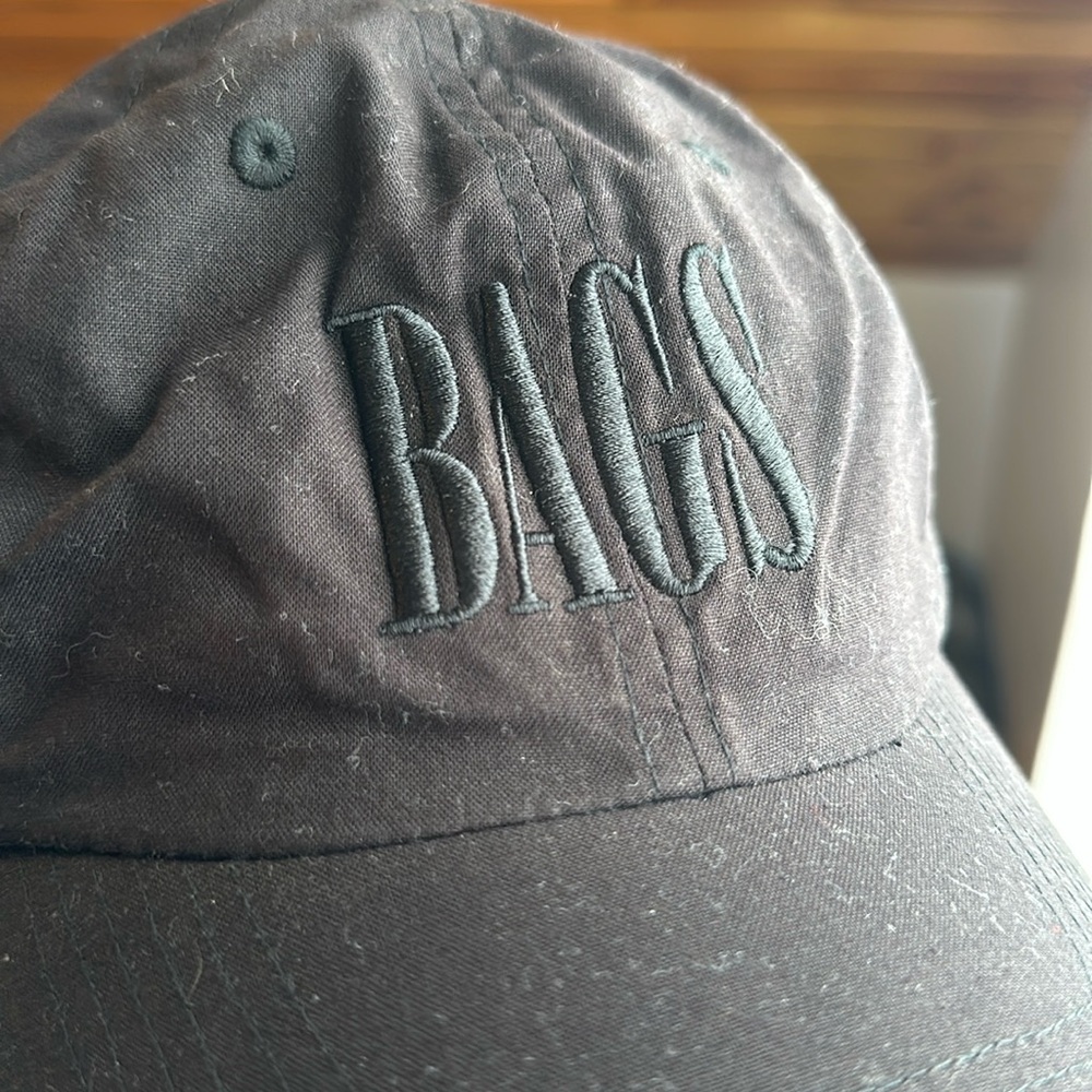 Baggu “Bags” black ball cap